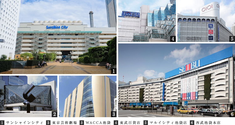 コンフォリア池袋DEUX：周辺環境