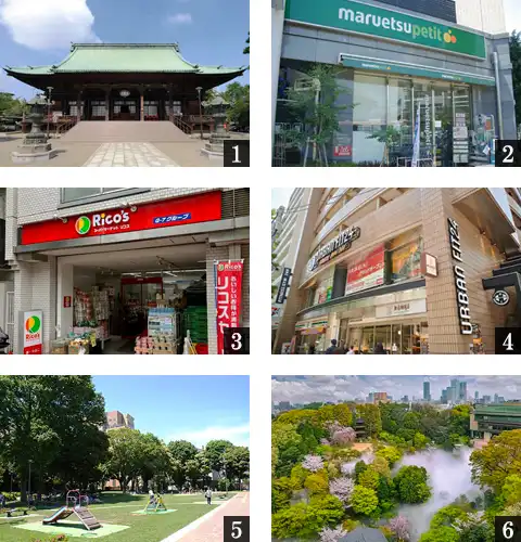 高級賃貸マンション：コンフォリア・リヴ文京護国寺：周辺環境画像