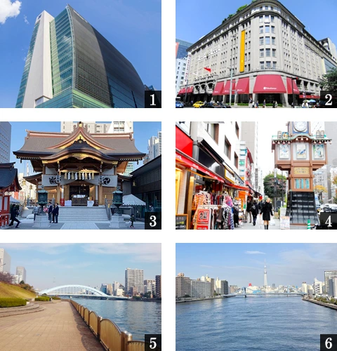 高級賃貸マンション：コンフォリア・リヴ茅場町：周辺環境画像