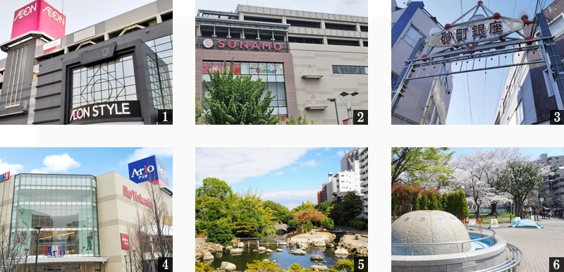 高級賃貸マンション：コンフォリア・リヴ南砂町イースト：周辺環境画像