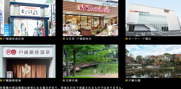 コンフォリア・リヴ品川戸越：ロケーション01