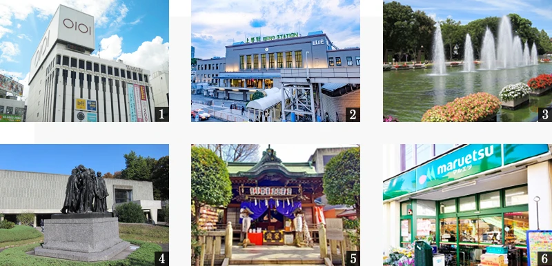 高級賃貸マンション：コンフォリア・リヴ上野：周辺環境画像