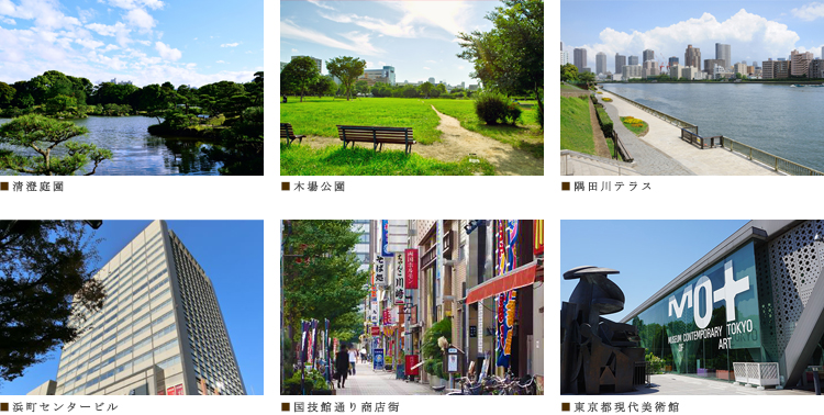 コンフォリア森下サウス：周辺環境