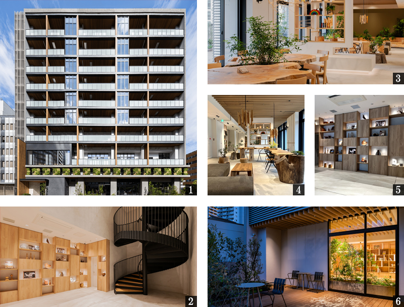 高級賃貸マンション：コンフォリア芝浦MOKU：コンセプト画像