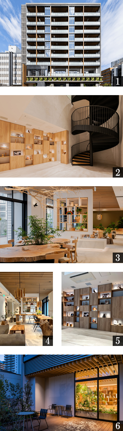 高級賃貸マンション：コンフォリア芝浦MOKU：コンセプト画像